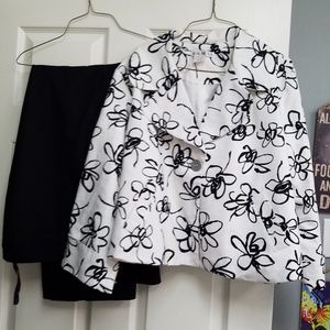 Darling Cropped Blazer & slacks